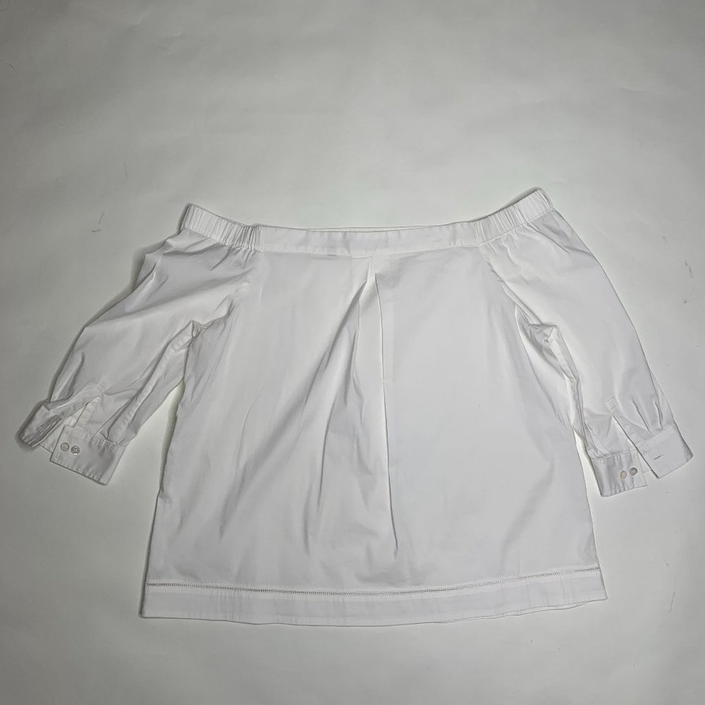 Theory Boho off-the-shoulder shirt